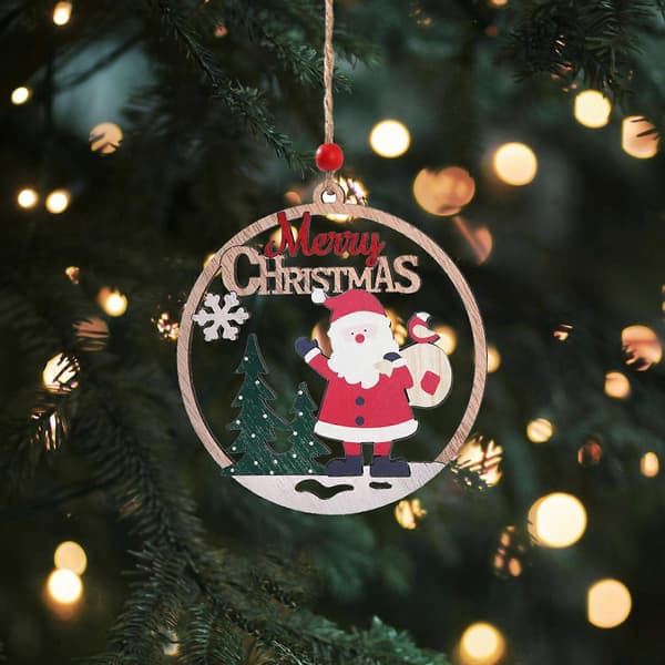 Julevedhæng Juletræshængende pynt Elegant juleophæng