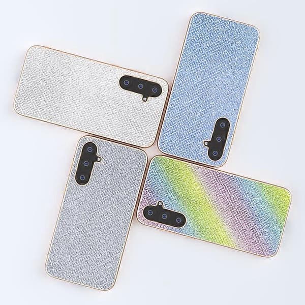 Til Samsung Galaxy S23 FE 5G Nanobelægning Diamond Texture Telefoncover