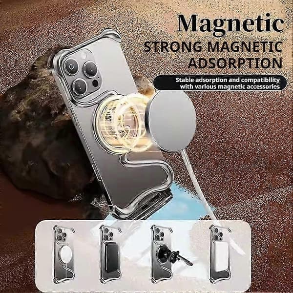 Oatsbasf Metal Rammefrit Telefoncover til iPhone 16/16 Pro/16 Pro Max 2025