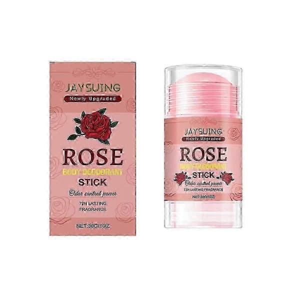 72H Friskhed Rose Kropsduftstift, Langvarig Lugtfjerner til Armhuler, Krop, Private Områder