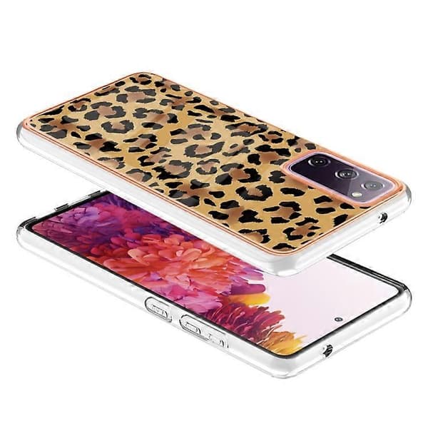Til Samsung Galaxy S20 FE Galvanisering Marmor Dual-side IMD Telefoncover