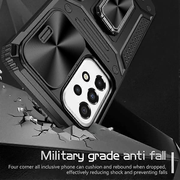 Til Samsung Galaxy A33 5G Camshield Robot TPU Hybrid PC Telefoncover