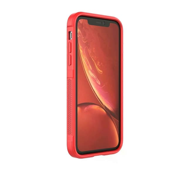 iPhone XR Cover-Magic Shield TPU & Flanell, Sort-Sort