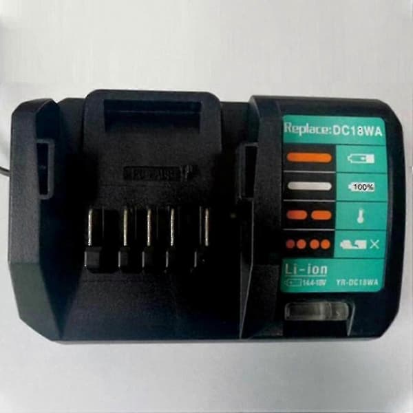 Batterilader for 14,4V-18V elektroverktøybatterier