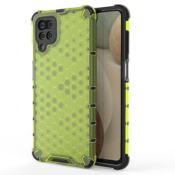 Samsung Galaxy A12 5g Honeycomb -puhelinkotelo (valkoinen)