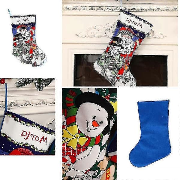 Julesok julepynt strømpe
