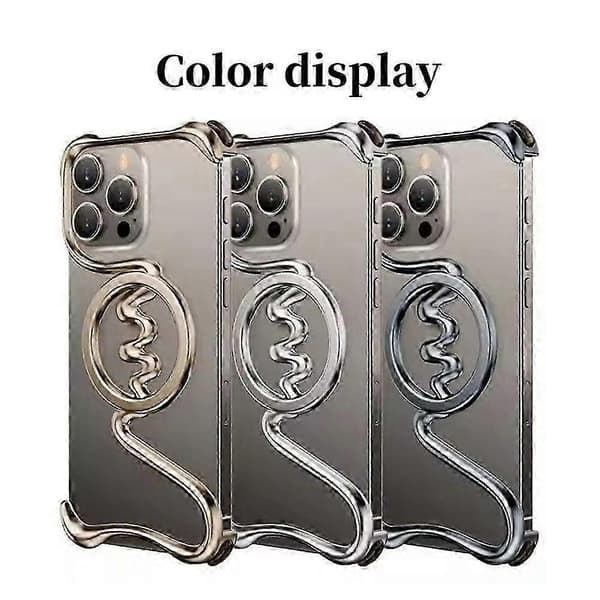 Oatsbasf Metal Rammefrit Telefoncover til iPhone 16/16 Pro/16 Pro Max 2025