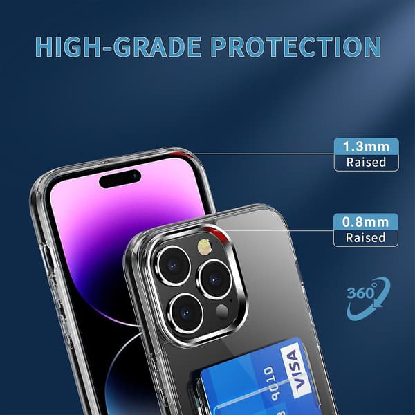 Lommebok Air Bag Telefonveske til iPhone XR