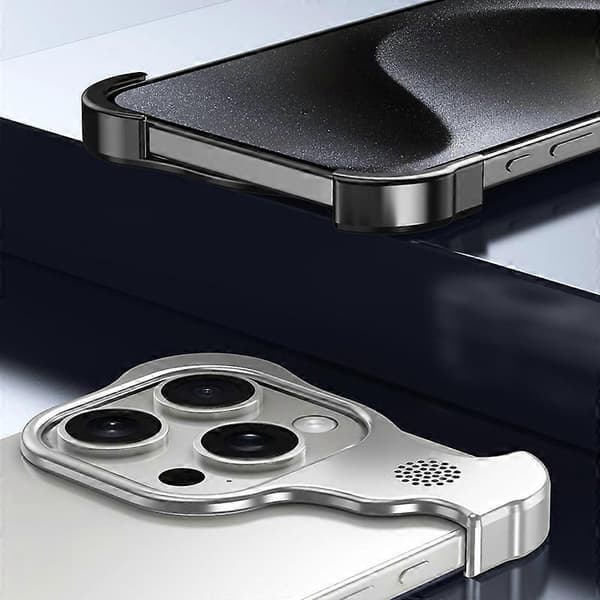 Til iPhone 13 Pro Max Bumper Cover Kantløst Fire Hjørner Cover med Aromaterapi Tablet