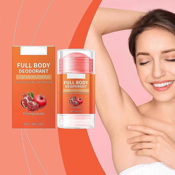 Kroppsdeodorantstift Langvarig Deodoriserende Deodorantstift 30g 2025