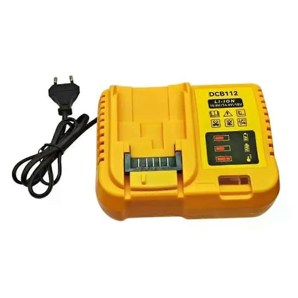 DCB112 Litium Batterilader Plast 18V 20V Verktøyadapter Omformer Base Batteriadapter
