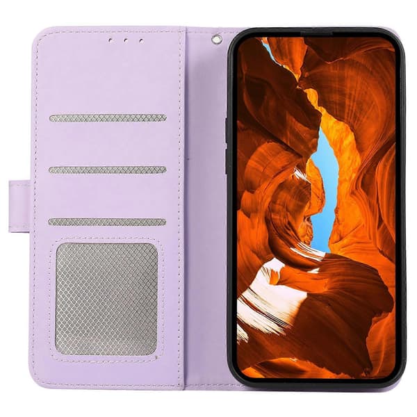 Til Samsung Galaxy S25 Edge Cover RFID Blokerende Flip Læder Telefoncover