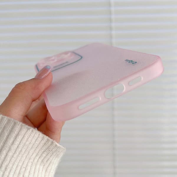 Q.COO Aurora-serien til iPhone 13 Pro Max-deksel Nordlys-inspirert TPU+PET telefondeksel