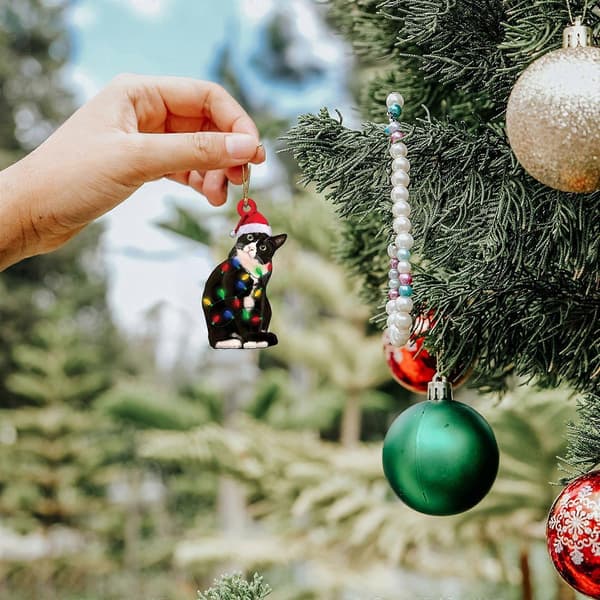 Salg! Kreativt juletrepynt anheng, dekorasjon til juletre, julepynt