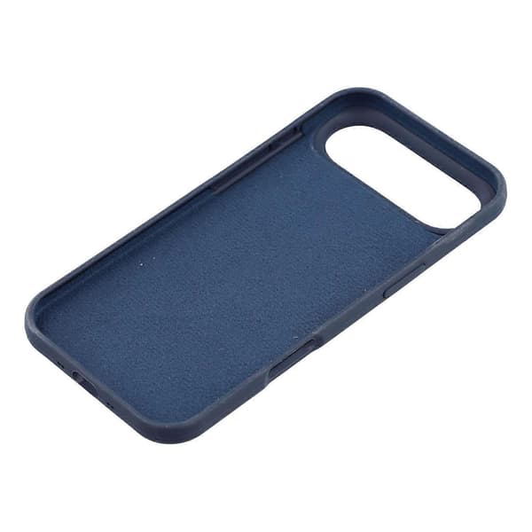 For iPhone 17 Air Case Solid Silikon Støtsikkert Telefonbakdeksel - Mørkeblå