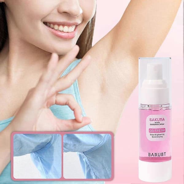 BARUBT Sakura Gluta Deodorant Spray - Långvarig, 120ml