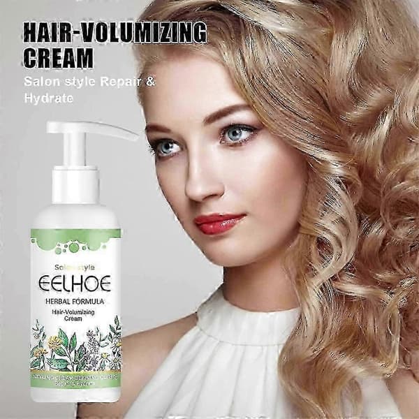 Elastisk og rig hårcreme, 1 stk. Elastin Styling til urolige krøller og fyldigt, luftigt hår