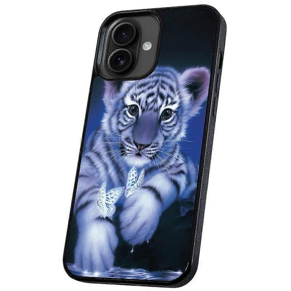 iPhone 16 - Deksel/Mobildeksel Tigerunge