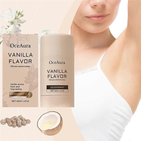 Vaniljdoft Deodorant | Extra Stark Naturlig Deodorant för Kvinnor & Män