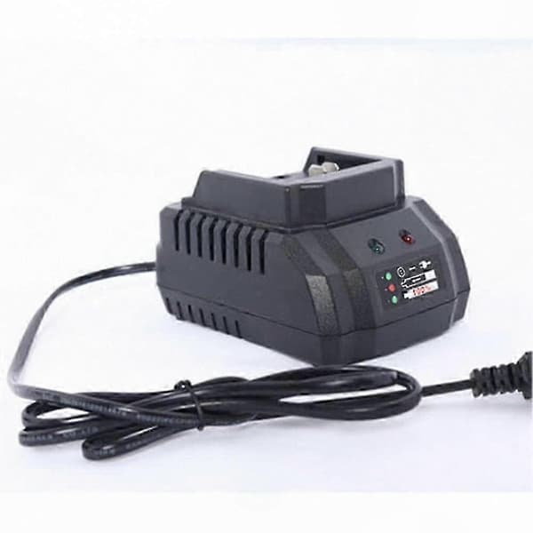 Litiumbatterilader for 18V 21V elektroverktøy, EU-plugg