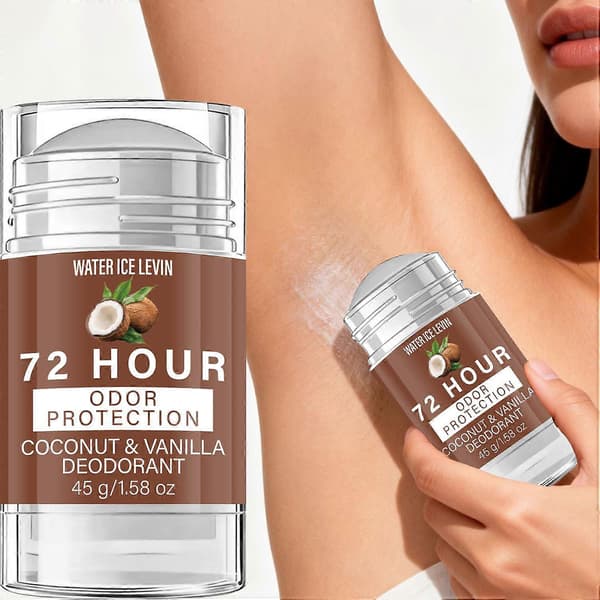 Deodorantstick Kokos & Vanilj, 72 timmars luktskydd, 45g
