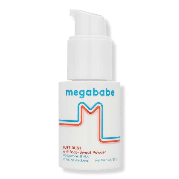 Megababe Bust Dust Anti-svettpulver för bysten, 3 Oz