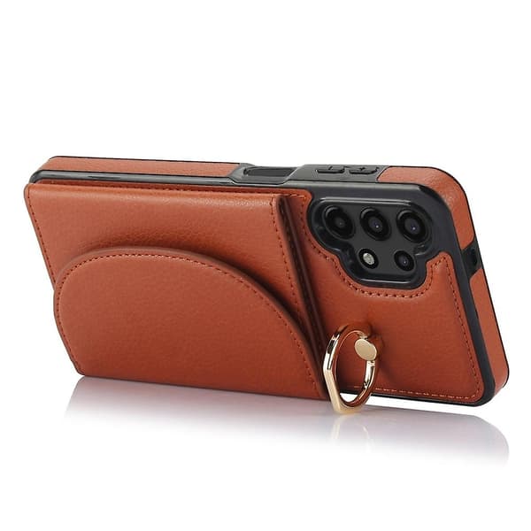 Ring Card Bag Phone Case för Samsung Galaxy A13 4G / 5G
