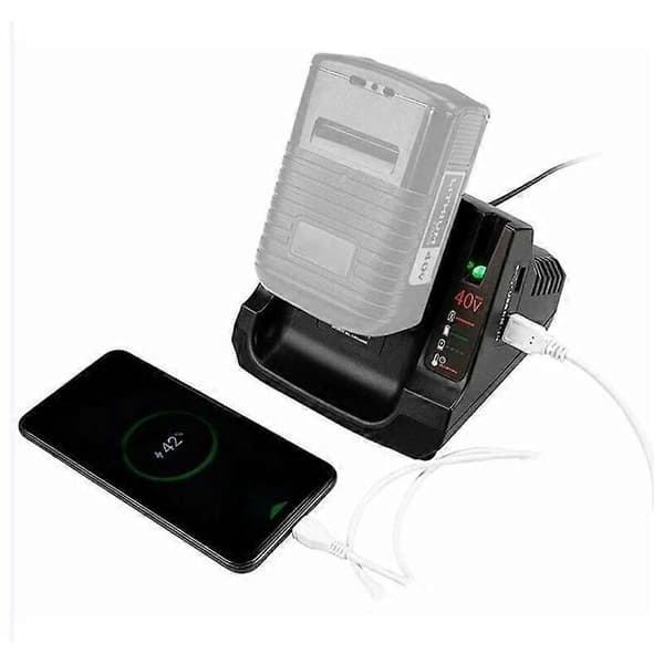 Passer til Black & Decker LCS36 36V/40V batterilader, litiumbatteri verktøylader