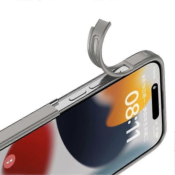 För iPhone 15 Armor Frostat Telefonfodral