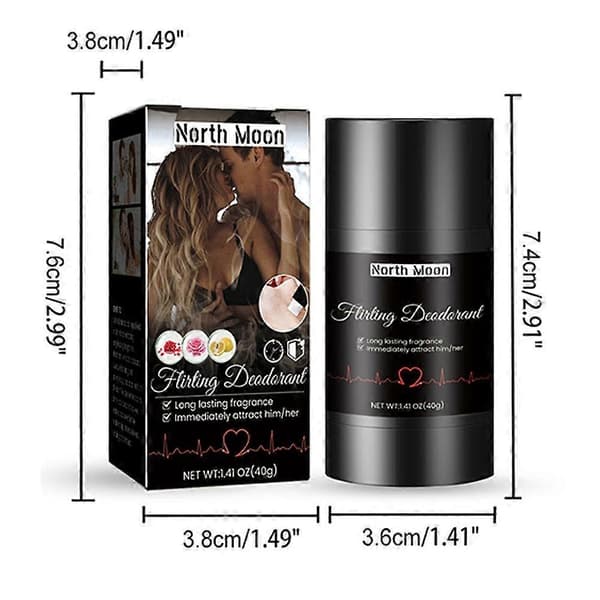 40g Solid Parfymbalsam - Långvarig, Känslig Hud, Bärbar