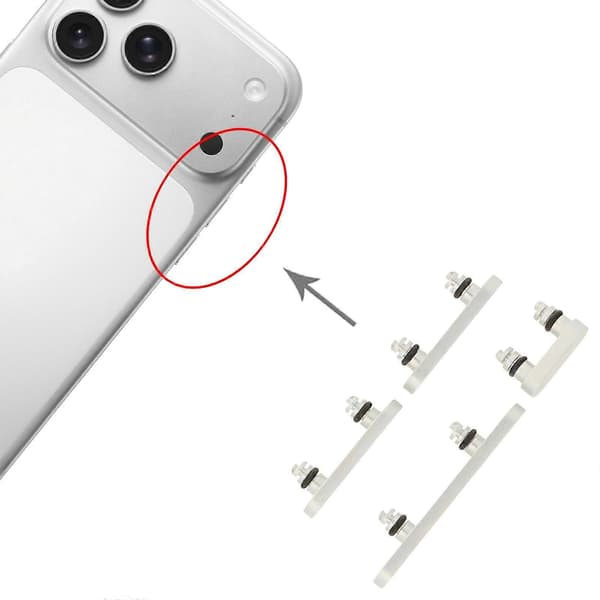 Til iPhone 17 Pro / 17 Pro Max tænd/sluk- og lydstyrkeknap