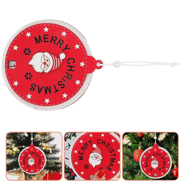 Julepynt nedtelling hengende adventskalender tre jul