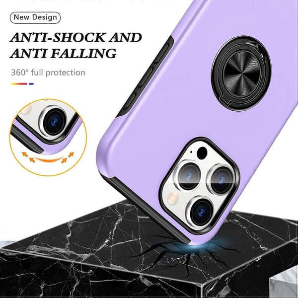 Ringholder Telefondeksel til iPhone 16 Pro