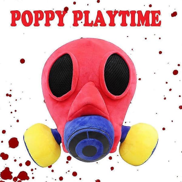 Playtime Kapitel 3 Gasmask Mjuk Plyschleksak Halloween Cosplay Present