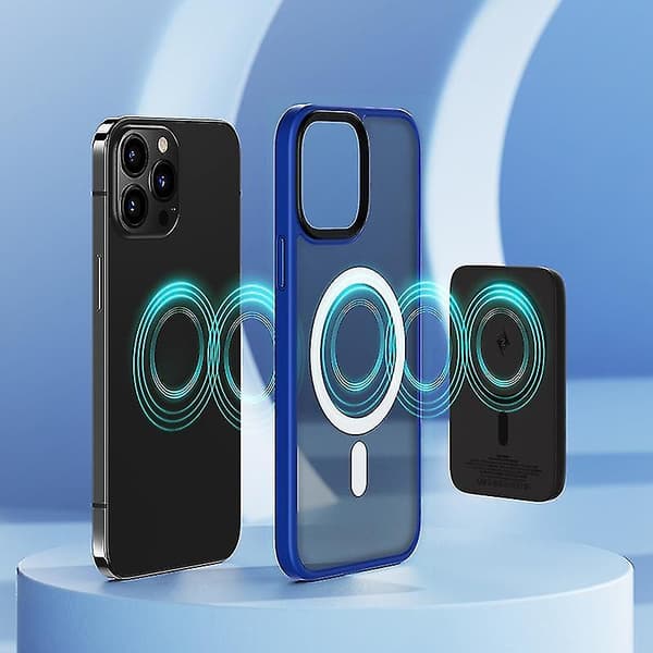 Magnetisk etui med \"skin feeling\" til iPhone 13 Pro Max