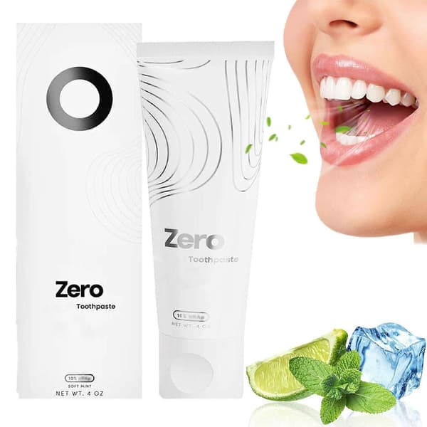 Zero Tandpasta 10% Nano-Hydroxyapatit for Avanceret Emaljebeskyttelse