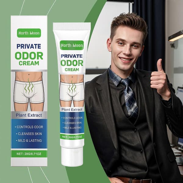 Deodorantkräm för män, 20g Mild Deodorantkräm för kroppsvård för män, Fräsch doft, Daglig luktkontroll