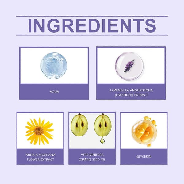 Lavendel Massage- & Hårolja - Närande, Mångsidig, Avkopplande Doft, 100ml