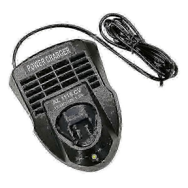Li-ion batterilader for 10,8V 12V elektroverktøy erstatningsboradapter