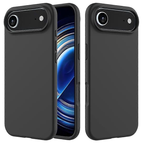 Kompatibel med iPhone 17 Air Fodral Droppsäkert Flytande Silikon Mjukt Foder Baksida Telefonfodral