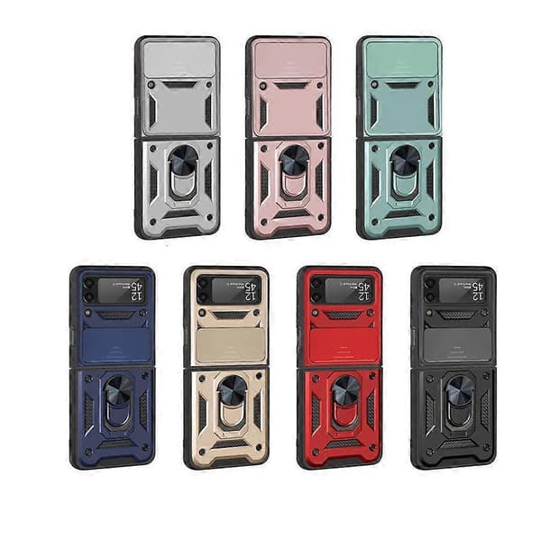 Betterlifefg-Folding Telefoncover til Samsung Galaxy Z Flip 3, sort