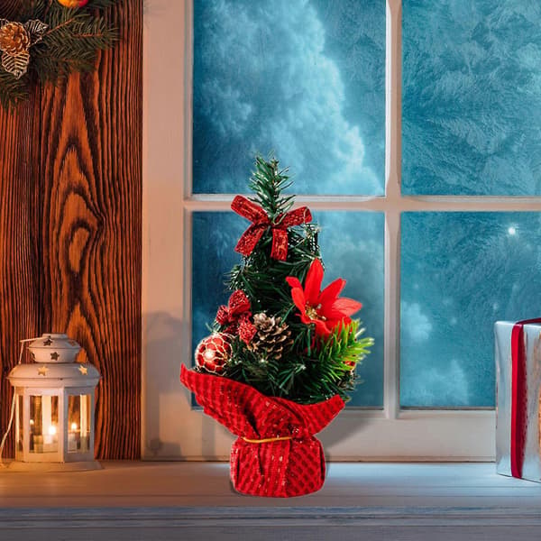 Bordjuletre Håndlaget mini kunstig juletre til jul
