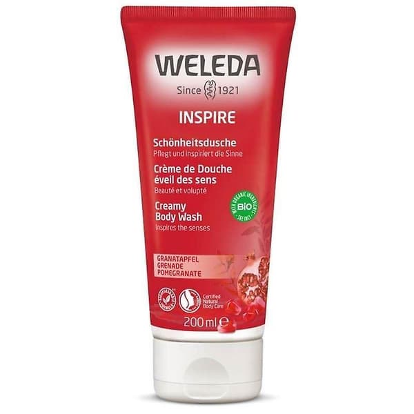 Weleda Inspire Granatæble Cremet Body Wash 200ml