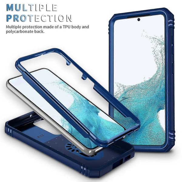 For Samsung Galaxy S23 Bump Proof Phone Case with Ring Kickstand