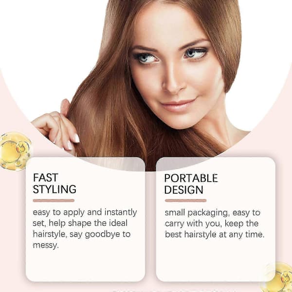 Glat Hårvoksstift - Nem Styling, Frisk Look, 40g