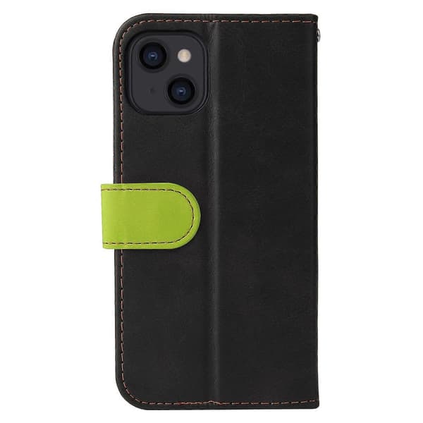 Telefondeksel i forretningsstil med anti-fall og tofarget skjøtedesign for iPhone 13 6,1 tommer