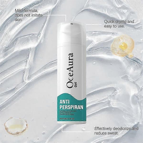 Antiperspirant Gel, Mod Hyperhidrose, Antiperspirant Til Kvinder Mænd, Sved