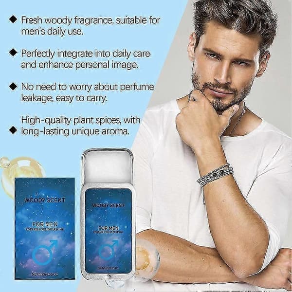 Sandeltræ Solid-Parfume Langvarig Duft Dating Kvinder Duft Deodorant