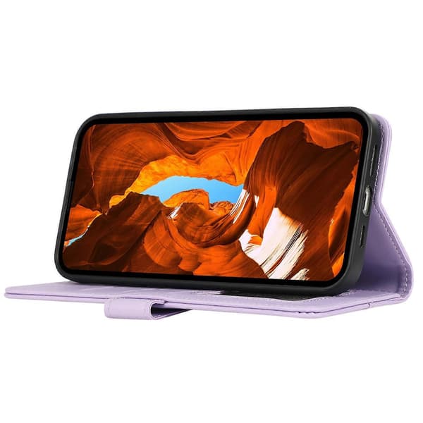 Til Samsung Galaxy S25 Edge Cover RFID Blokerende Flip Læder Telefoncover