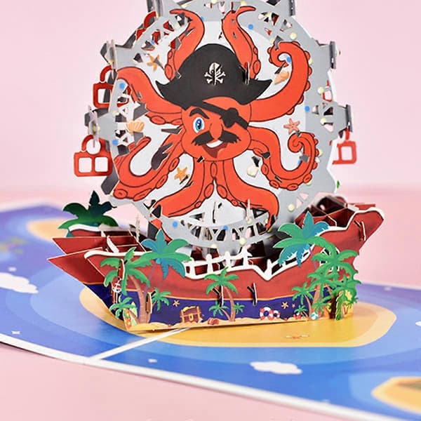 Udsøgte Pop-up Julekort, 3D Jule-pop-up, Glædelig Jul